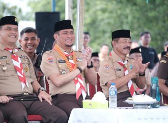 Hadiri Raimuna Cabang Gowa, Bupati Adnan: Pramuka Wadah Pembentukan Karakter