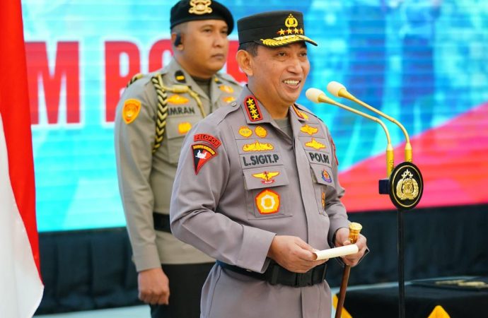 Pimpin Sertijab Irwasum, Kapolri Gelorakan Tingkat Kepercayaan Publik