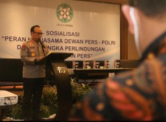 POLRI dan Dewan PERS Sosialisasi Perlindungan Kemerdekaan PERS