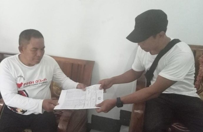 Syamsudin,Kades Maccini Baji Akui Kesalahan Administrasi