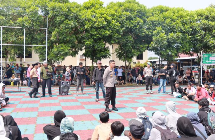 Polres Majalengka Amankan 155 orang Pelajar Terkait Diduga Akan Tawuran Antar Pelajar