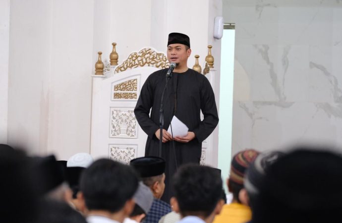 Tarawih Pertama, Bupati Gowa Sampaikan Program Prioritas Tahun 2023