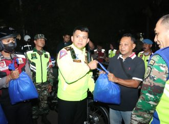 Patroli Sinergitas TNI – Polri, Ciptakan Harkamtibmas Jelang Sahur di Kota Cirebon