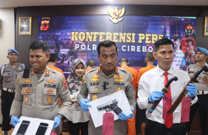 Satreskrim Polresta Cirebon Ungkap Perampokan Spesialis Minimarket dan Curas