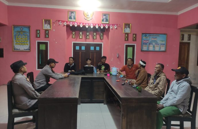 Ciptakan Kamtibmas, Polsek Babakan Patroli Rutin di Malam Bulan Ramadhan
