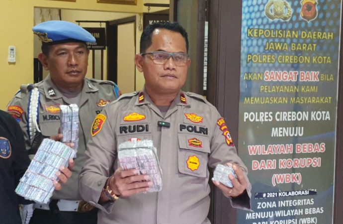 Patroli QR Polsek Kesambi Ciko, Dapat Pujian Tangkap Pengedar Petasan