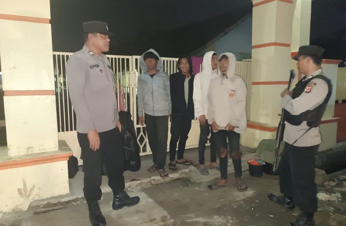 Patroli Susukan Laksanakan Dialogis Cegah Perang Sarung