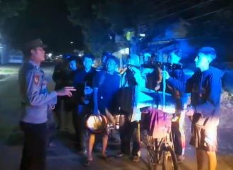 Polsek Pabedilan Himbau Peran Satkamling Ramadhan ke Rombongan Obrog