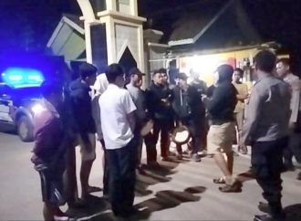 Patroli malam Polsek Babakan Beri Pesan Kamtibmas ke Para Pemuda Obrog