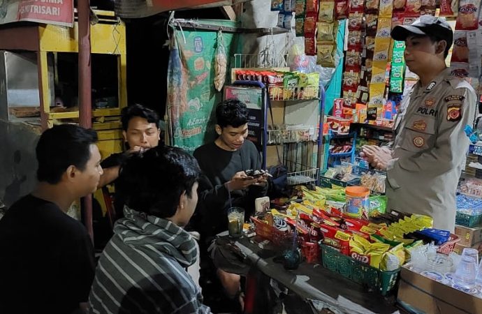 Antisipasi Perang Sarung di Malam Ramadhan Polsek Talun Gencarkan Patroli