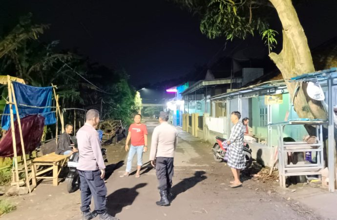 Patroli Polsek Waled Keluar Mako Menelusuri Jalur Rawan