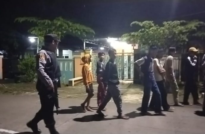 Patroli Rawan Malam Polsek Karangsembung Cekal Gangguan Kamtibmas