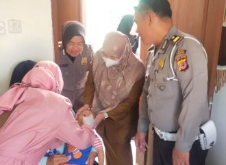 Polsek Weru Dukung Penuh Program Inumisasi Polio Tahun 2023