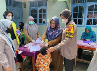 Bhabinkamtibmas Polsek Depok Monitoring Sub-PIN Polio