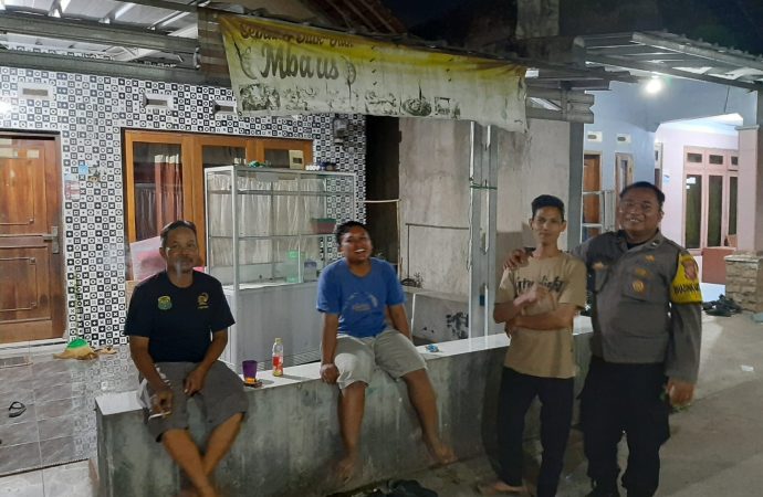 Patroli Malam di Wilkum Polsek Plered Cegah Gangguan Kamtibmas