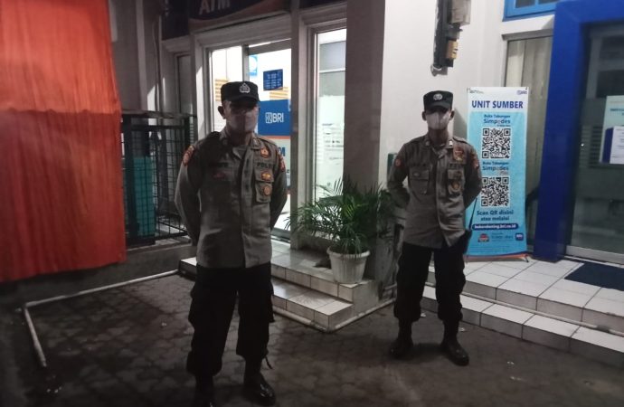 Polsek Sumber Lakukan Patroli Dialogis Berikan Pesan Kamtibmas