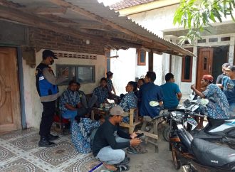 Bhabinkamtibmas Desa Jatipura Sambangi Warga Binaan, Sampaikan Pesan Kamtibmas