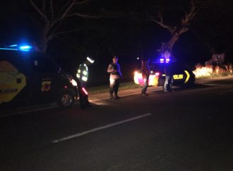 Ciptakan Kamtibmas Aman di Malam Ramadhan Anggota Polsek Arjawinangun Patroli di Tapal Batas
