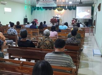 Polsek Babakan Laksanakan Pengamanan Kebaktian Peringatan Wafatnya Isa All Masih