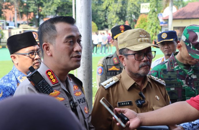 1661 Personel Gabungan Diterjunkan dalam Operasi Ketupat Lodaya 2023 di Kabupaten Cirebon