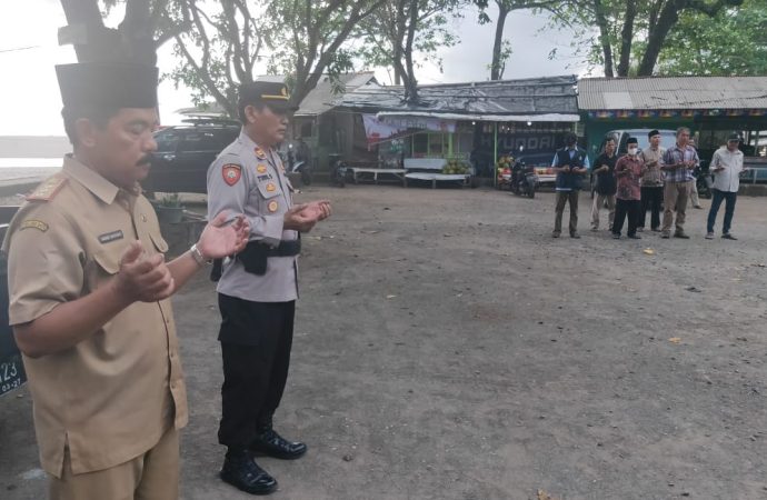 Apel Gabungan Personil Posyan Pasanggrahan Cipatujah bersama Mitra Lintas Sektoral