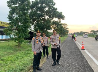 Kapolres Majalengka Cek Kesiapan Arus Balik One Way 2023 dari Kalikangkung Menuju Cikampek