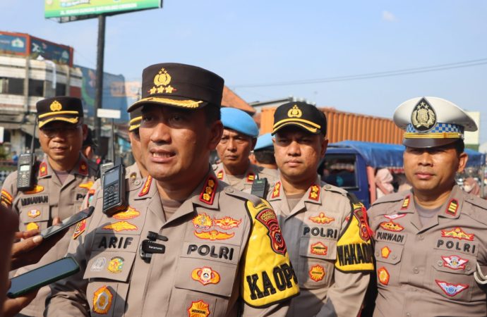 Polresta Cirebon Siapkan Sejumlah Rekayasa Lalu Lintas di masa Arus Balik Lebaran