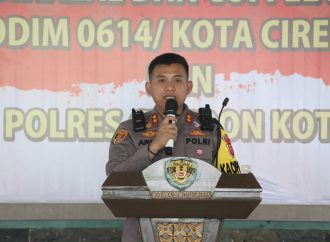 Kodim 0614/Kota Cirebon bersama Polres Cirebon Kota Gelar Halal bil Halal dan Coffe Mornin