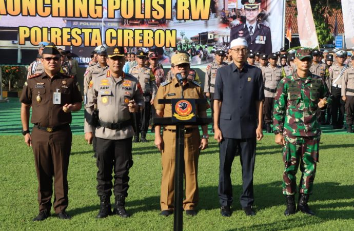 Polresta Cirebon Launching Polisi RW Tingkat Kabupaten Cirebon