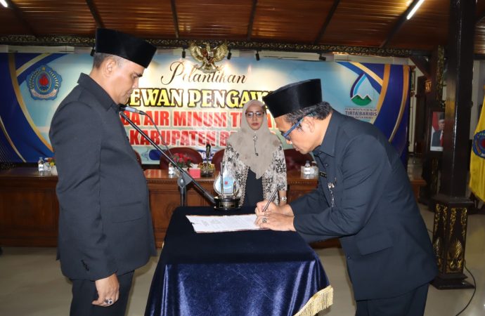 Majid, Dinobatkan Sebagai DP Perumdam Tirta Baribis
