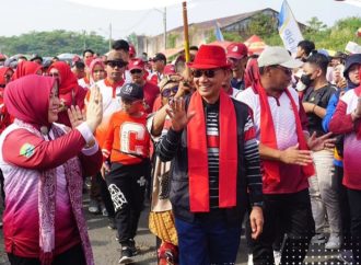 Bupati Majalengka Buka Jalan Sehat Wilayah Utara Dari 7 Kecamatan
