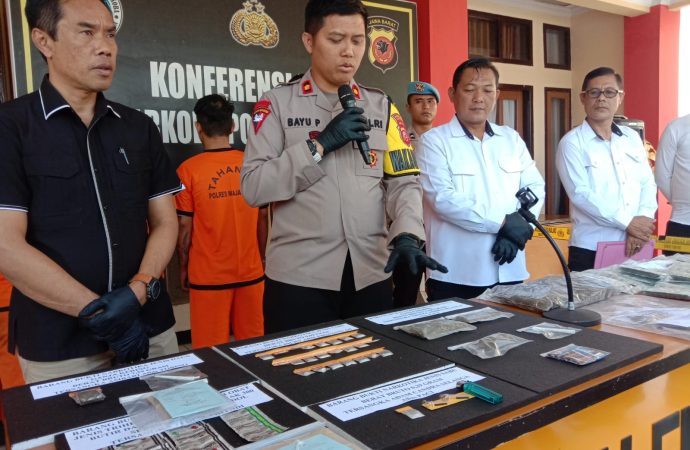 Polres Majalengka Tangkap 10 Orang Kasus Penyalahgunaan Narkotika