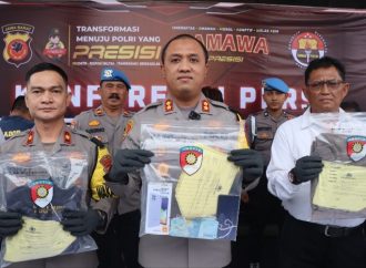 Polres Cirebon Kota Gelar Press Release Ungkap Kasus Jambret Viral di Medsos