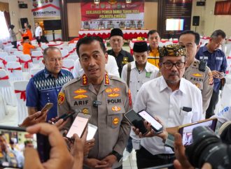 Polresta Cirebon Gelar Deklarasi Pemilu Damai Bersama Seluruh Komponen
