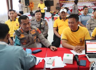 Peringati Hari Jadi Polwan ke-75, Polresta Cirebon Gelar Donor Darah