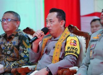 Kunjungi Kalbar, Kapolri Tinjau Pembangunan Asrama Brimob dan Tutup Turnamen Bola Voli Kapolri Cup 2023