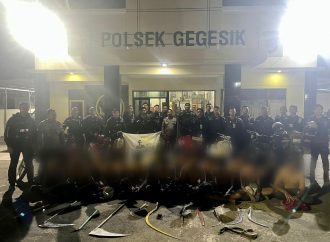 Tim Patroli Raimas Macan Kumbang Polresta Cirebon Bekuk 17 Pemuda