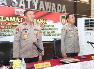 Kapolres Cirebon Kota Sambut Tim Supervisi Samapta dan Pam Obvit Dari Korsabhara Baharkam Polri
