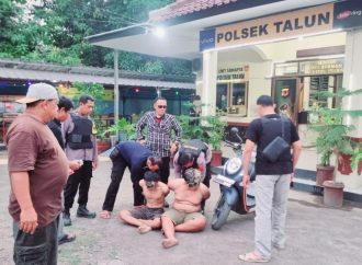 Respon Cepat Polsek Talun Amankan 2 Pelaku Pencurian Sepeda Motor