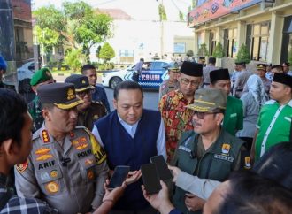 Ribuan Personel Gabungan Siap Amankan Pilwu Serentak 2023 di Kabupaten Cirebon