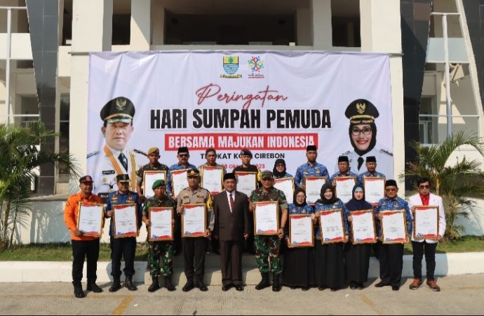Kapolres Cirebon Kota Raih Penghargaan Penanggulangan Kebakaran di TPA Kopiluhur