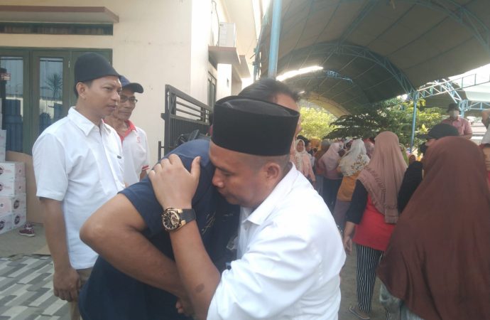 Ribuan Masyarakat Kawal Calon Kuwu No Urut 2 Casmari pada Kampanye Sapa Warga