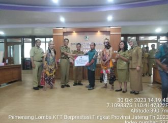Maendo Jaya Raih Juara 1 KTT Provinsi Jateng