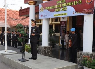 Polres Cirebon Kota Gelar Upacara Peringatan Hari Pahlawan ke-78
