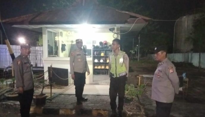 Sinergi kamtibmas, Ops Mantap Brata 2023,Polsek KPC Polres Cirebon Kota KRYD Sambangi Satpam