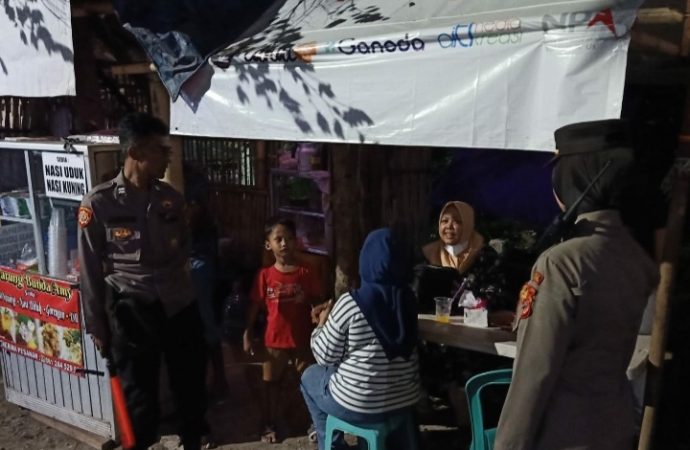 QR Polsek Seltim Polres Cirebon Kota Gelar KRYD Ops Mantap Brata 2023, Berikan Rasa Warga