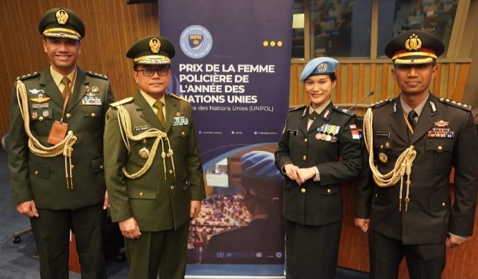 Terima Penghargaan PBB, Briptu Renita Rismayanti: Terima Kasih Pak Kapolri