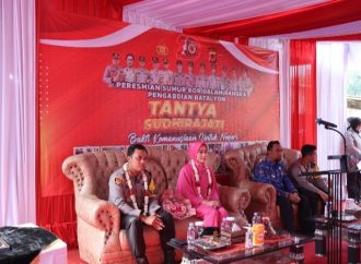 20 Tahun Pengabdian Batalyon Akpol 2003 Tantya Sudhirajati, Kapolres Resmikan Pembangunan Sumur Bor