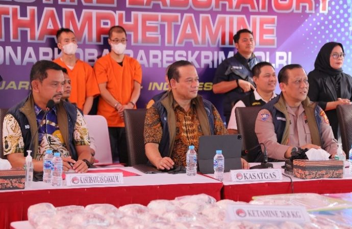 Satgas Polri Sudah Tangkap 7.566 Tersangka Kasus Narkoba