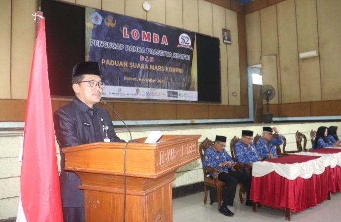 Korwil Brebes Juara Padus Mars Korpri